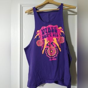 ZumbaWear Purple tank/muscle tee